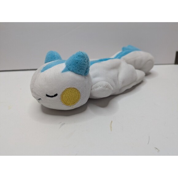 Pokemon Center PACHIRISU Sleeping Version 2016 Kuttari Beanie Plush 7" Japan - Picture 2 of 5